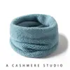 Bufanda de Cachemira para Otoño e Invierno, Bufanda para el Cuello, Rollo de Toalla para el Cuello, Resistente al Viento, Cálida y Amigable con la Piel, Bufanda Pequeña, Unisex