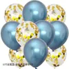 Set de Globos de Lentejuelas Perladas para Decoración de Fiesta de Cumpleaños, Combinación de Colores Mixtos de Globo de Látex