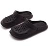 Sapatos Buraco Negro Femininos Sala de Operação Chinelos Baotou Antiderrapante Solado Macio Sandálias de Enfermagem ICU Sapatos de Praia Casuais Versáteis