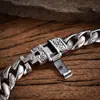 Pulseira Masculina Yuhong Elefante, Joia de Mão Cubana Personalizada Criativa Resistente para Homens, Venda Direta do Fabricante