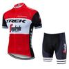 Venta al por mayor del fabricante Traje de ropa transpirable de secado rápido para ciclismo de carretera de manga corta para hombre y mujer Versión de equipo para ciclismo