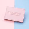 Estuche de cuero para licencia de conducir de coche macaron con 6 ranuras para tarjetas funda protectora de licencia de conducir de vehículo motorizado para mujer de dibujos animados posición multi-tarjeta dama