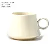 Caneca de Café Pessoal Feminina, de Alto Padrão, Requintada, Simples, Estilosa, Caneca de Bebida de Aparência Sofisticada para Escritório, 180ml