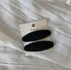 Nuevo clip geométrico para el pelo de tela de lunares de moda estilo coreano, clip simple para flequillo, clip BB lateral, pasador, clip de presión