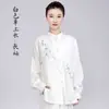 Tai Chi Feminino Novo Estilo 2026 Algodão Linho Uniforme de Prática de Tai Chi para Mulheres Verão Oito Seções Qin Exercício Primavera e Outono