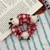 Lindo Oso de Peluche de Dibujos Animados Cuerda para el Cabello Infantil Cuerda para el Cabello de Conejo Accesorios para el Cabello de Alta Elasticidad Duraderos Adorno para la Cabeza