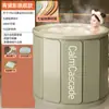 Bañera Plegable Bañera para Adultos Bañera Doméstica de Cuerpo Completo Bañera para Niños Cubo de Baño Aislamiento Venta al por Mayor
