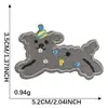 Dibujo Animado Autoadhesivo Mini Lindo Perrito DIY Accesorios de Ropa Decoración Funda de Teléfono Taza de Agua Parche Parche de Tela Bordado