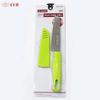 Envío Gratis Jinda Japón-EE.UU. Cuchillo de Fruta Acero Inoxidable Cuchillo para Melón y Frutas Navaja Plegable con Funda Mango Recto Cuchillo de Fruta Afilado