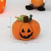 Decoração de Halloween Estilo Americano Tecido Simulação Crânio Rosto de Fantasma Abóbora Engraçada Enfeite Adereço para Fotografia de Festa