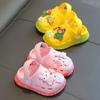 Chinelos infantis verão meninas fofos sola macia antiderrapante sandálias infantis infantil bebê sapatos buraco meninos