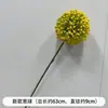 Flores de Casamento Amarelas Falsas Flores para Caminho de Palco Arranjo de Noivado Flores de Chão Decoração de Casa Enfeites de Flores Artificiais