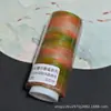 Fio de Cera Gelatinosa Tingido em Gradiente de 0,2mm, Fio de Cera Cristal de Gelo, Fio para Tecelagem Manual, Um Rolo Aproximadamente 220m