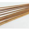 [Herramientas de Tejido] Agujas de Bambú, Agujas de Palo de Madera, Estambre Carbonizado para Suéter, Agujas de Bambú para Bufanda, Tejido a Mano DIY