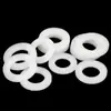 Arandela de Plástico de Nylon Blanca Grande Engrosada Arandela Plástica Plana MM4M5M6M8M10M12M14-M22