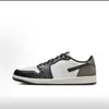 Suministro Directo Putian Zapatos de Skate Bajos Transfronterizos para Hombre y Mujer Negro Blanco Verde Swoosh Invertido Colaboración TS Zapatos Deportivos Casuales de Baloncesto