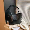 Bolso de Hombro Retro Transfronterizo para Mujer 2026 Nuevo Vintage Versátil Gran Capacidad Moderno Bolso de Mano Bolso de Hombro