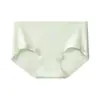 Roupa Íntima Feminina de Modal para o Verão, Antibacteriana, Respirável, Forro 100% Algodão, Não Marca, Sem Costura, Calcinha Fio Dental Triangular para Meninas, Embalada Individualmente