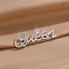 Broche Versátil de Reina para Mujer de Moda Coreana y Japonesa, Broche de Lujo Ligero de Alta Gama, Pin Accesorio Simple y Único
