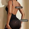 Nueva Ropa Moldeadora Corporal con Correa Transversal Postparto Abdominal Ajustada Belleza Corporal Espalda Espalda Grande en U Sin Espalda Cadera Ajustada Ropa Moldeadora Corporal