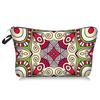 [Pequeña venta al por mayor] Bolsa de almacenamiento para cosméticos multifuncional con estampado de moda de la serie Mandala de Amazon