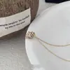 Collar Bolsa de Cuerno para Mujer Espiral Micro Destello Tendencia Diseño de Nicho Elegante Francés Otoño e Invierno Cadena de Lana Cadena para Clavícula
