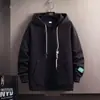 Moletom verde 2026 novo feminino com capuz outono e inverno top estilo coreano solto jaqueta de manga comprida