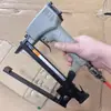 Pistola de clavos para cajas de cartón Woodpecker, pistola de clavos neumática de sellado con enganche automático para grosor de cartón de 13 mm