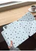Fundo Azul Estrelado Coreano Adequado para Capa Protetora de Tablet iPad Apple Pro Separação Magnética Mini Listrado Slot para Caneta Air