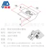Tuerca deslizante de acero inoxidable estándar europeo, accesorios de perfil de aluminio 30304040 M4 M5 M6 M8, tuerca empotrada cuadrada