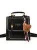 Diseño de Mochila Transfronteriza Bolsa de Nicho para Mujer 2025 Nueva Mochila Escolar Pequeña Moda Viaje Mezclilla Versátil