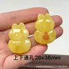 Pingente de Cera de Abelha de Segunda Geração para Boa Sorte e Prosperidade, Acessórios DIY, Atacado do Fabricante, Popular no Xiaohongshu