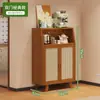 Aparador de Cozinha Armário Lateral Retrô Armário de Armazenamento para Sala de Estar Armário de Chão Armário Integrado de Armazenamento de Parede para Café Armário de Chá