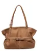 Bolso de Hombro Minimalista Retro para Mujer 2025 Invierno Nuevo Estilo Bolso de Mano con Correa de Cuero Versátil Bolso de Hombro