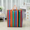 Bolsa de Almacenamiento Gruesa Grande de Tela No Tejida para Ropa Estudiante Portátil Moda Impermeable Bolsa para Mudanza Bolsa para Empacar Misceláneos
