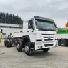 Exportação Caminhão Pesado Caminhão Basculante Caminhão Basculante Howo Chassi 8*4 Pode Ser Equipado com Basculante Misturador Tanque de Óleo Fornecimento de Comércio Exterior