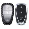 Adequado para Capa de Chave de Carro Chevrolet Buick Hideo XT/GT Aveo Novo LaCrosse Capa de Chave de Fibra de Carbono