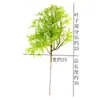 Pino de Belleza Pino de Luo Han Hoja de Rama de Pino Tuya Adorno de Árbol Accesorios para Disparos de Bonsái Decoraciones de Árboles Paisaje