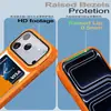 Adecuado para iPhone 18 Pro Max, funda de teléfono con tarjetero y soporte, Apple 17, 16, funda protectora anticaídas Qi Shadow con tacto de piel