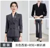 Traje de doble botonadura para otoño e invierno, atuendo profesional OL para mujer, elegante y sofisticado, adecuado para joyería, gerente de hotel y vestimenta de trabajo