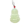 Colgante de Jade Antiguo Guanyin de Huangkou, Ruoqiang, Xinjiang, adorno finamente tallado, trae bendiciones y asegura la paz, decoración de jade