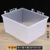 Caja de alimentos a granel para supermercado caja de exhibición de plástico transparente caja de almacenamiento a granel caja para snacks caja para dulces caja para frutas secas caja para pesar a granel
