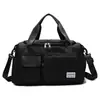 Bolsa de Viaje Nueva 2024 Bolso de Mano de Tela Oxford con Compartimento para Zapatos Gran Capacidad Separación Seco-Húmedo Bolsa de Gimnasio Bolsa de Yoga