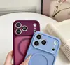 Funda para Teléfono Móvil Apple 17 Pro Transfronteriza 2.5mm Tacto Piel Agujero Fino Anti-Caídas Protectora Funda Oficial Tpu Magnética
