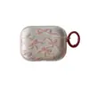 Capa Protetora Han Feng Powder Bow para Airpods Nova 3ª Geração para Fone de Ouvido Bluetooth Sem Fio Apple Geração Pro2