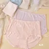 Ropa interior de modal para mujer talla grande, encaje de moda, suave y cómoda, jacquard transpirable, bragas para mujer 6304