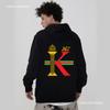 Sudadera con capucha para pareja Hombres y Mujeres Comercio Exterior SUDADERAS Sudadera de San Valentín Jerséis Trajes deportivos