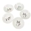 Pratos e Louças de Cerâmica de Gatinho Fofo Desenho Animado Tigela de Arroz Tigela de Sopa Tigela de Macarrão Prato de Frutas Prato de Legumes Prato Grande para Frango Frito