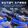 Manguera de Aire Zhuoji Conector Rápido de Aire Recto de Tres Vías de Cuatro Vías Pu6Mm/8Mm Accesorios de Componentes Neumáticos