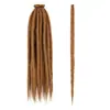 Transfronterizo 24 pulgadas Individual Europeo y Americano Rastas Street Dance Fieltro Rastas Peluca Rastas Tejido a Mano Extensiones de Cabello Rastas Rastas